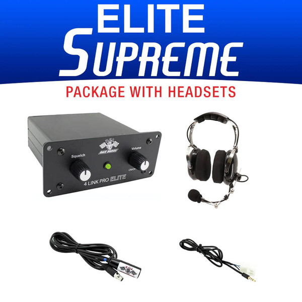 PCI Race Radios Elite Supreme Package | Intercom, Radio and Headset Kit  UTVS0078734