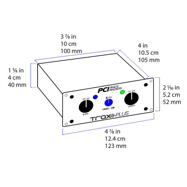 PCI Race Radios Trax Plus Intercom Package  UTVS0078775