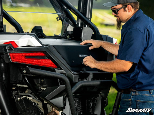 SuperATV Polaris RZR Turbo R Trunk Bed Enclosure  UTVS0079038