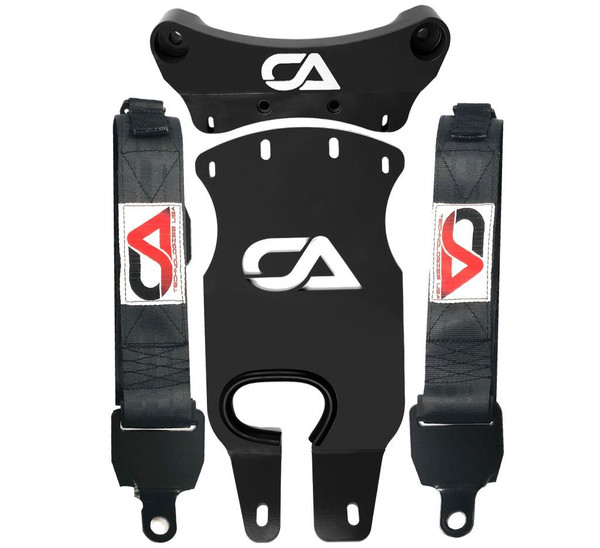 CA Tech USA Can-Am X3 Front Suspension Limit Strap System CA-009-BL-72-MAIN - UTV Source
