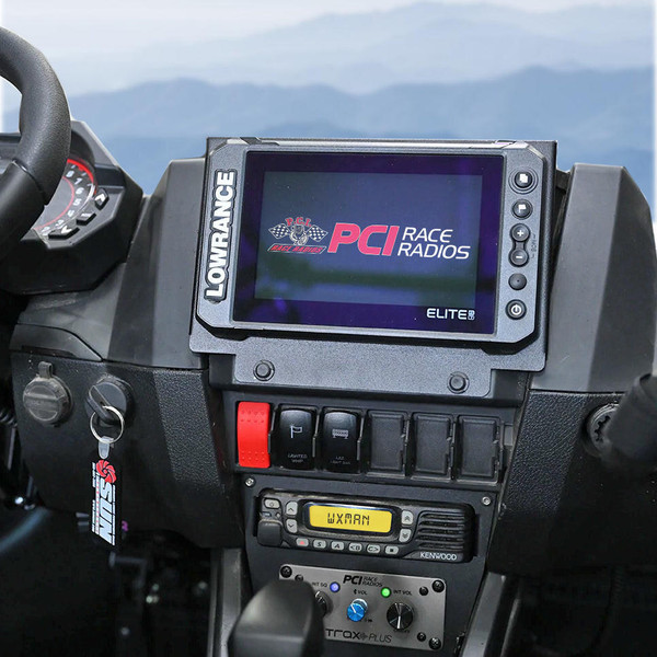 PCI Race Radios Polaris RZR Pro Series 7" GPS Bracket  UTVS0080234