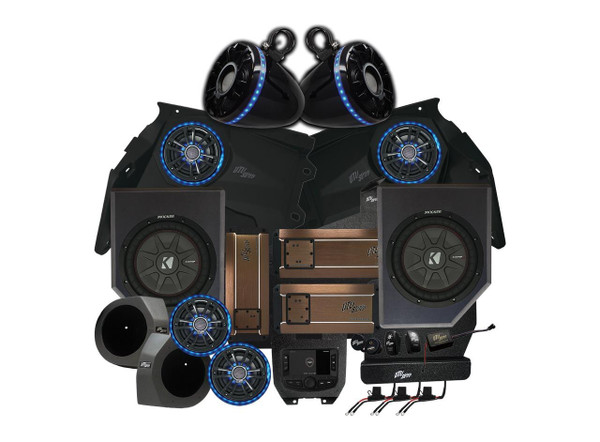 UTV Stereo Can-Am X3 ELITE Series Stereo Kit (Stage 8) UTVS-X3-S8E - UTV Source