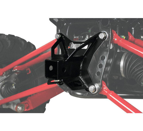 DragonFire Racing Kawasaki Teryx KRX 1000 Heavy Duty Rear Receiver Hitch (Black)  UTVS0081334