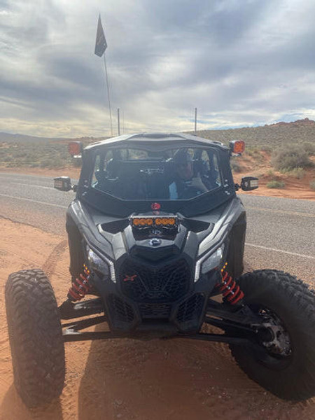 All Terrain Concepts Can-Am Maverick X3 Light Bar Bracket (50") CAN50B - UTV Source