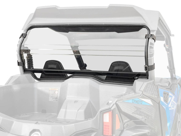 SuperATV Cfmoto Zforce 800 Trail Rear Windshield RWS-CF-ZF950-001-76 - UTV Source