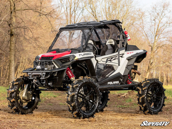 SuperATV Polaris RZR XP Turbo Winch-Ready Front Bounty Bumper  UTVS0082540