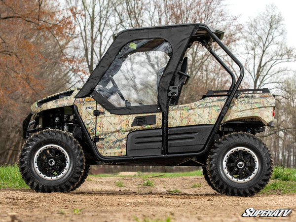 SuperATV Kawasaki Teryx 800 Primal Soft Cab Enclosure Upper Doors  UTVS0083687