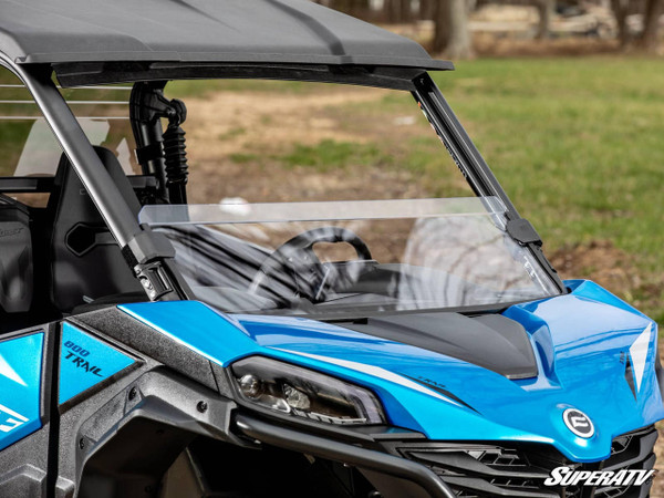 SuperATV CFMoto ZForce 950 Sport Scratch-resistant Half Windshield  UTVS0084407