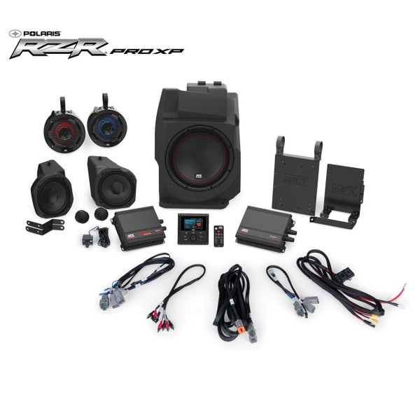 MTX Audio Polaris RZR Pro XP 5-Speaker Audio System (Non-RideCommand) PROXP-20-THUNDER5 - UTV Source
