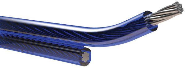 MTX Audio 50ft. 18AWG Super Cable Speaker Wire (Blue) SCP1850BL - UTV Source