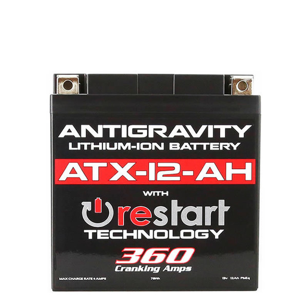 Antigravity Batteries ATX12-AH RE-START Lithium Battery AG-ATX12-AH-RS - UTV Source
