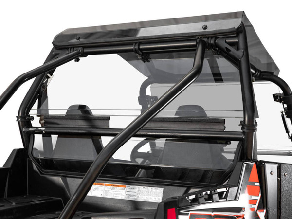 SuperATV Polaris RZR 570 Rear Windshield RWS-P-RZR-001-76#AB - UTV Source
