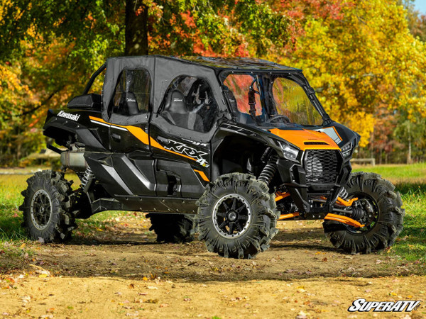 SuperATV Kawasaki Teryx KRX 4 1000 Primal Soft Cab Enclosure Upper Doors  UTVS0088583