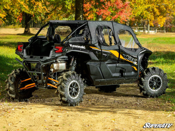 SuperATV Kawasaki Teryx KRX 4 1000 Primal Soft Cab Enclosure Upper Doors  UTVS0088583