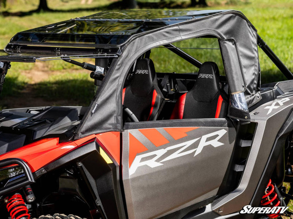 SuperATV Polaris RZR XP Primal Soft Cab Enclosure Upper Doors  UTVS0092665