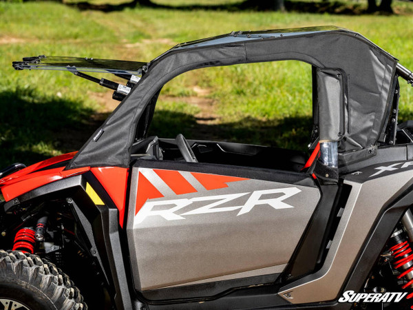 SuperATV Polaris RZR XP Primal Soft Cab Enclosure Upper Doors  UTVS0092665