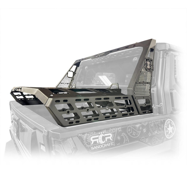 DRT Motorsports Polaris XPEDITION Chase Rack / Tire Carrier System DRT-X-CRTC - UTV Source