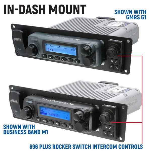 Rugged Radios Yamaha RMAX Complete Communication Kit RR RMAX KIT - UTV Source