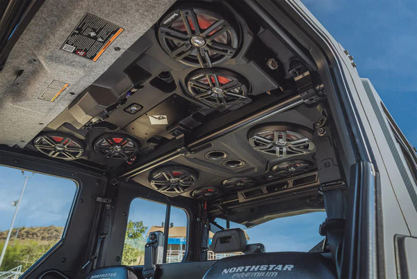Rockford Fosgate Polaris Ranger Front and Rear Audio Roof (4-Door)  UTVS0093691