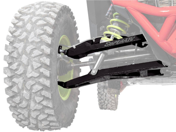 SuperATV Polaris RZR Pro R Sidewinder A-Arms-1.5" Forward Offset AA-P-PROR-OHC-WC-BK-02-MAIN - UTV Source