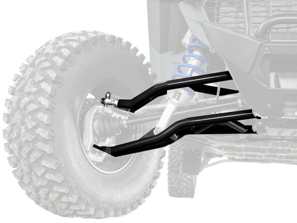 SuperATV Polaris RZR Pro R Atlas Pro 1.5" Forward Offset A-Arms AA-P-PROR-OHC-BK-02-MAIN - UTV Source