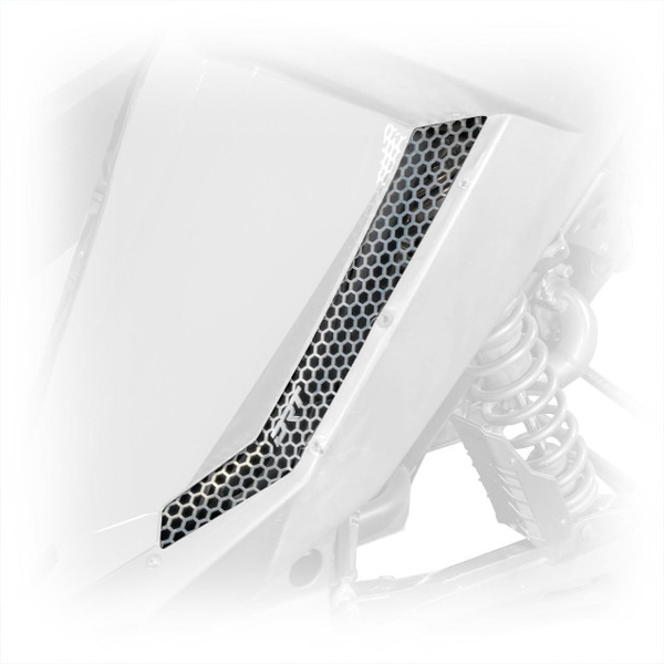 DRT Motorsports Polaris RZR Pro R / Turbo R Aluminum Rear Fender Screen Set  UTVS0094258