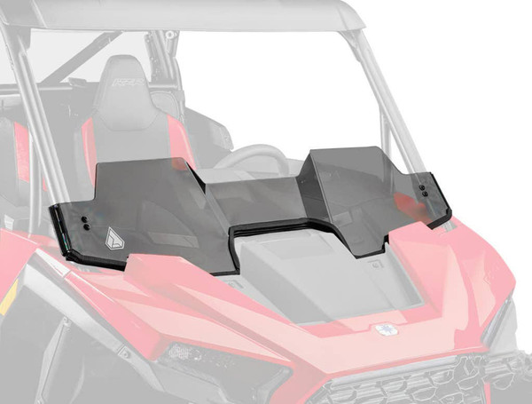 Assault Industries Polaris RZR XP Half Windshield HWS-P-RZRXP-002-72 - UTV Source