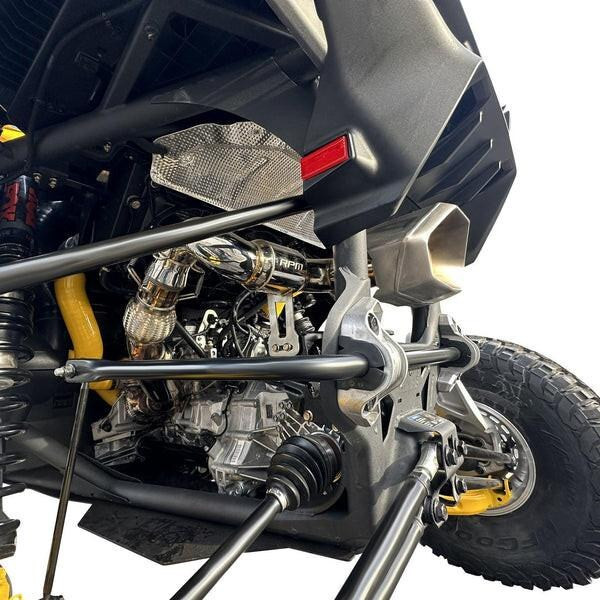 RPM Powersports Can-Am Maverick R 3" Slip-On Muffler Delete / Race Pipe  UTVS0094723