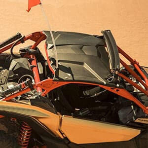 Kemimoto Can-Am Maverick X3 Front Lower Door Inserts & Roof  UTVS0094921