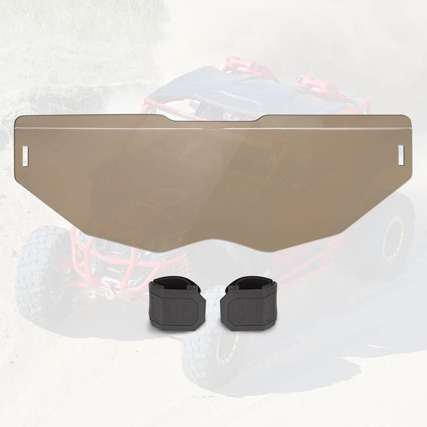 Kemimoto Can-Am Maverick X3 / X3 Max Tinted Front Half Windshield  UTVS0095034