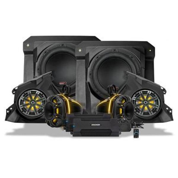 SSV Works Can-Am Maverick R Phase-6 K-Spec 1650 Watt 6-Speaker System with 6" Horns  UTVS0095151 SSV Works Can-Am Maverick R Phase-6 K-Spec 1650 Watt 6-Speaker System with 6" Horns  UTVS0095151