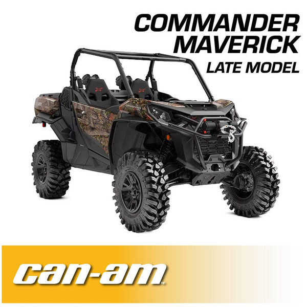 Rugged Radios Can-Am Commander and Maverick Complete Communication Kit with Intercom and 2-Way Radio - Glove Box Mount  UTVS0095194