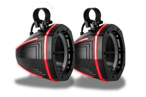 SSV Works Universal 6.5" Cage-Mounted RGB Speaker Pods 230-LIT-C65U - UTV Source