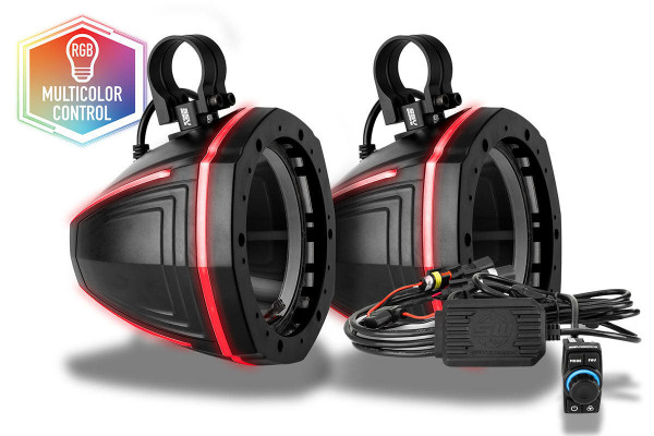 SSV Works Universal 6.5" Cage-Mounted RGB Speaker Pods  UTVS0095387