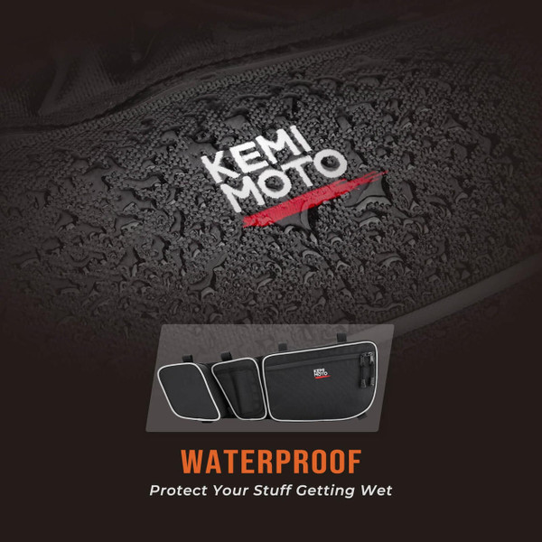 Kemimoto Can-Am Maverick X3/Max Front Door Bags and Door Handle  UTVS0095873