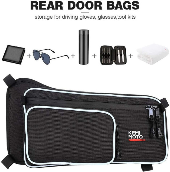 Kemimoto Can-Am Maverick X3/Max Rear Door Bags  UTVS0096288
