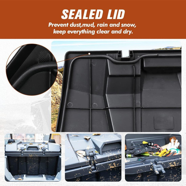 Kemimoto Polaris RZR Pro XP 73 QT Rear Storage Bed Box  UTVS0096669