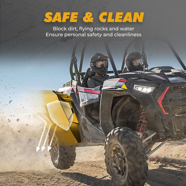 Kemimoto Polaris RZR XP 1000 Rear Fender Flares  UTVS0096693
