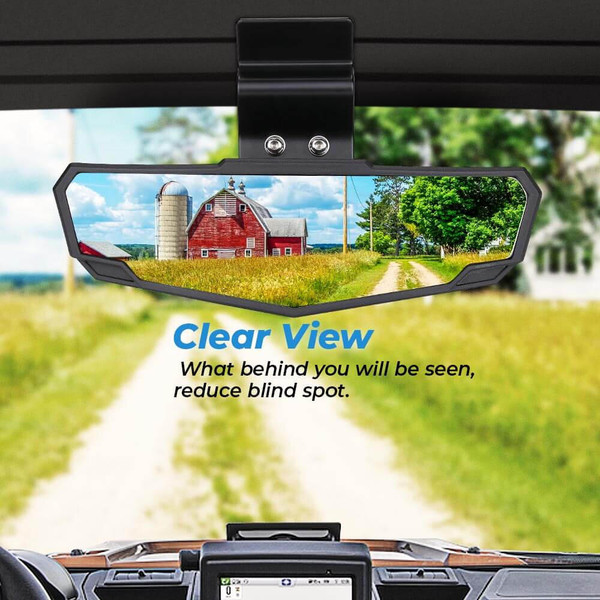 Kemimoto Polaris Ranger / Defender Adjustable Side Mirrors and Rear View Mirror  UTVS0096851