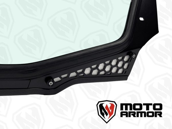 Moto Armor Polaris RZR PRO XP / PRO R / Turbo R Max Visibility Full Glass Windshield  UTVS0096899