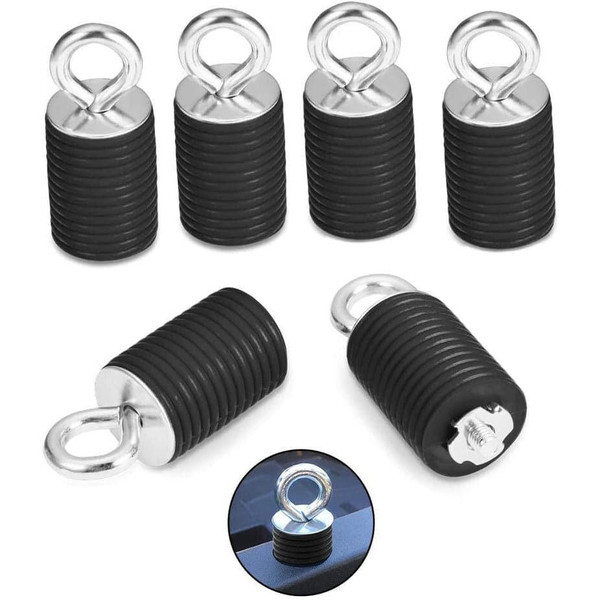 Kemimoto Polaris Ranger / General 2" Tie Down Anchors FTVTA002BK - UTV Source