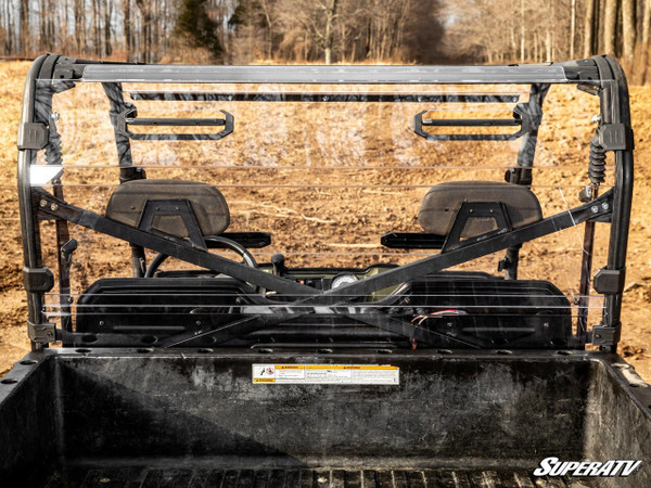 SuperATV Polaris Ranger Full-Size 570 Vented Full Rear Windshield  UTVS0097511