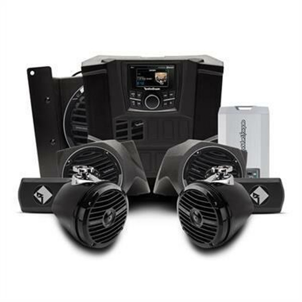 Rockford Fosgate Polaris Ranger Stereo Kit (Stage 4) RNGR-STAGE4 - UTV Source