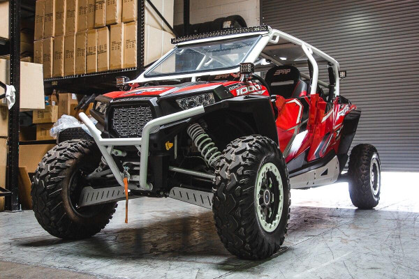 Agency Power Polaris RZR XP XP4 Turbo Premium Grill (Blue)