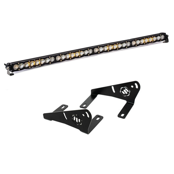 Baja Designs Polaris RZR Pro R S8 Light Bar Roof Kit (40") 448092 - UTV Source