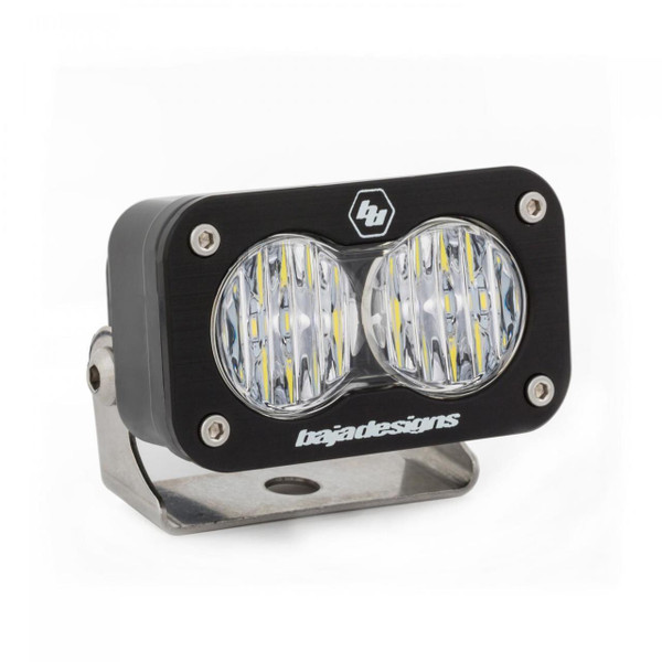 Baja Designs S2 Sport Black LED Auxiliary Light Pod (Wide Cornering) (Clear) 540005 - UTV Source