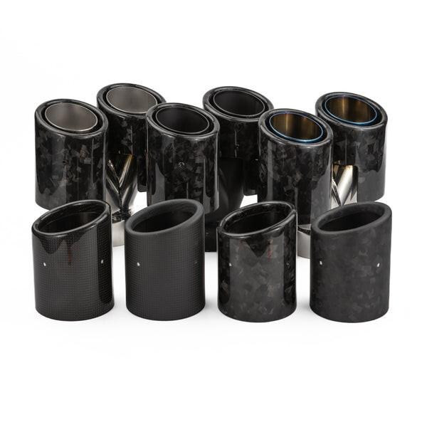 RPM Powersports Polaris Pro R Carbon Dual Exhaust Tips TP2-05-1008-MAIN - UTV Source