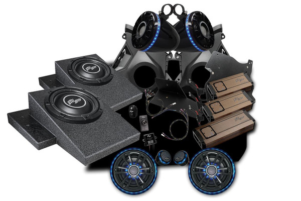 UTV Stereo Can-am Maverick R Elite Series Stage 8 Stereo Kit UTVS-R-S8-E-1-MAIN - UTV Source