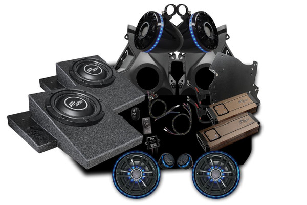 UTV Stereo Can-am Maverick R Elite Series Stage 7 Stereo Kit UTVS-R-S7-E-1-MAIN - UTV Source