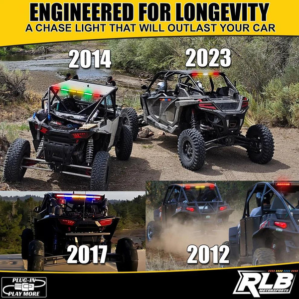 RLB Motorsports Tecate Split Dual 6" Chase Lights  UTVS0101048